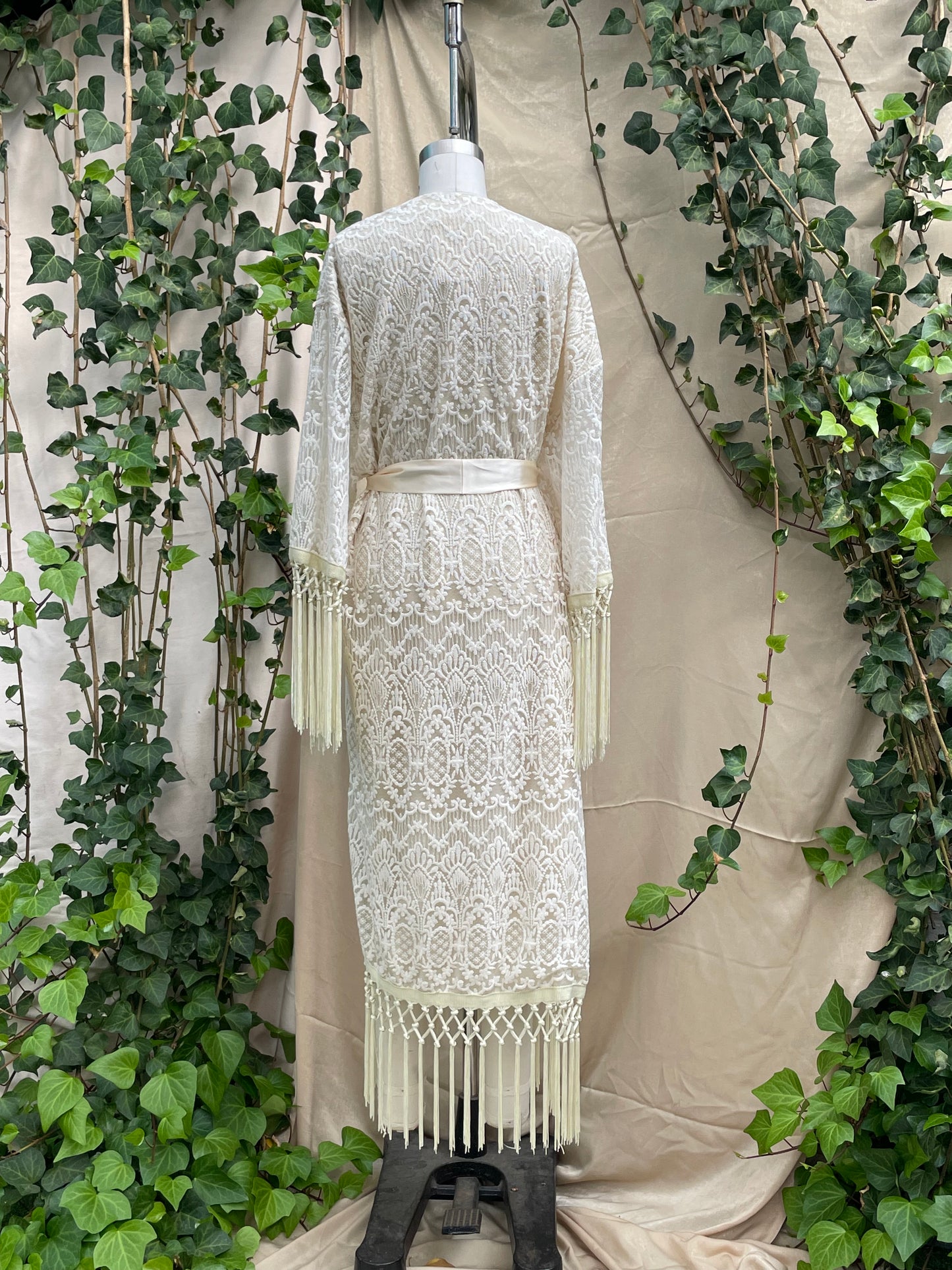 Lace Bridal Robe 'Athena' SAMPLE SALE