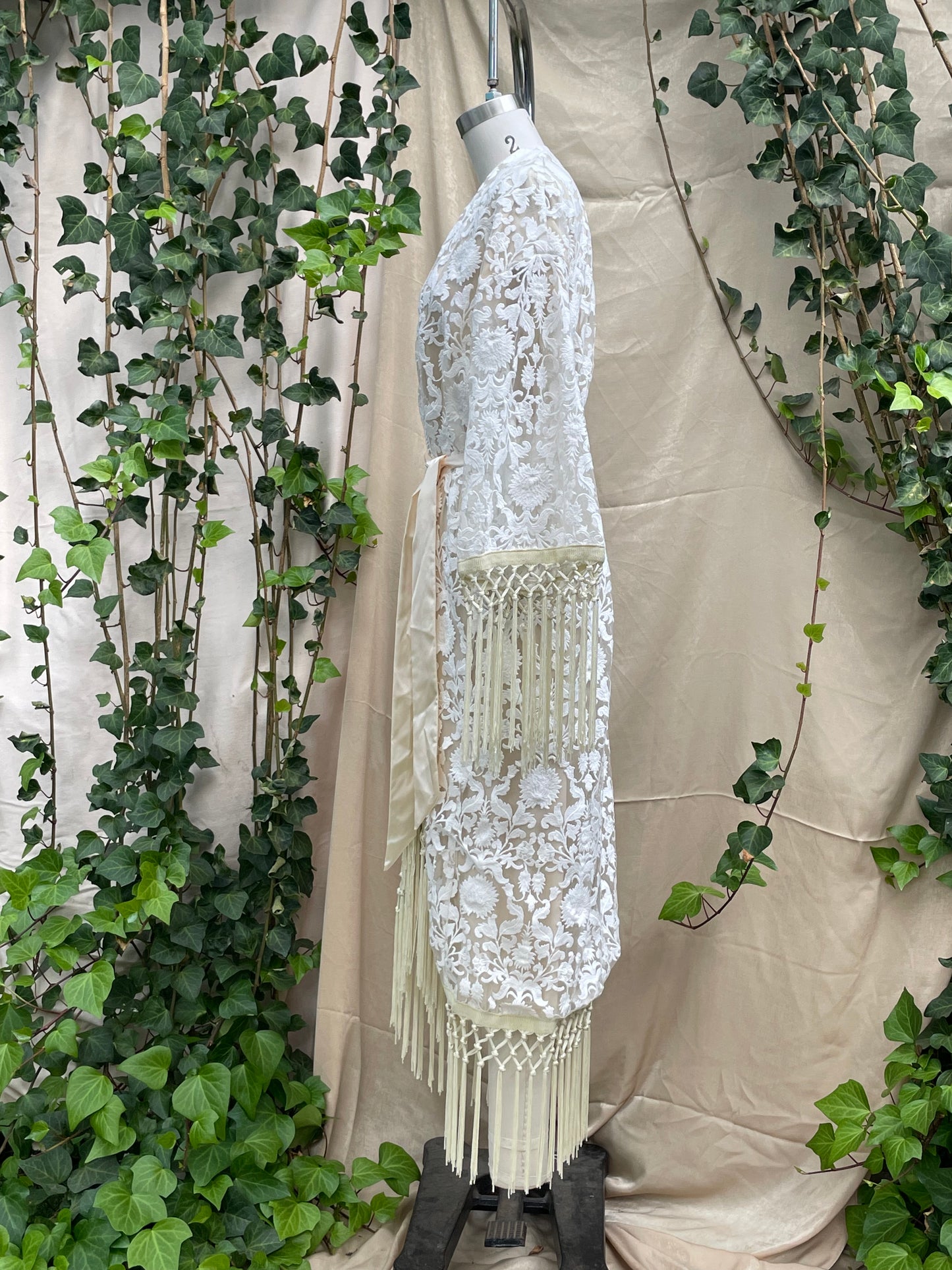 Lace Bridal Robe 'Madonna' SAMPLE SALE
