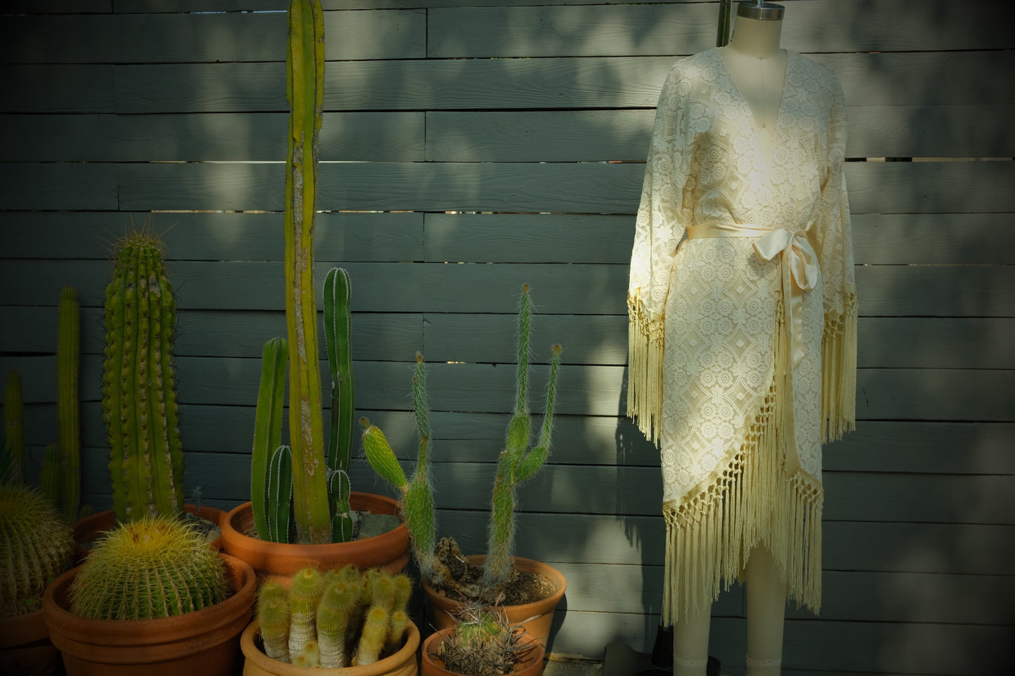 Lace Bridal Robe 'Jasmine' SAMPLE SALE