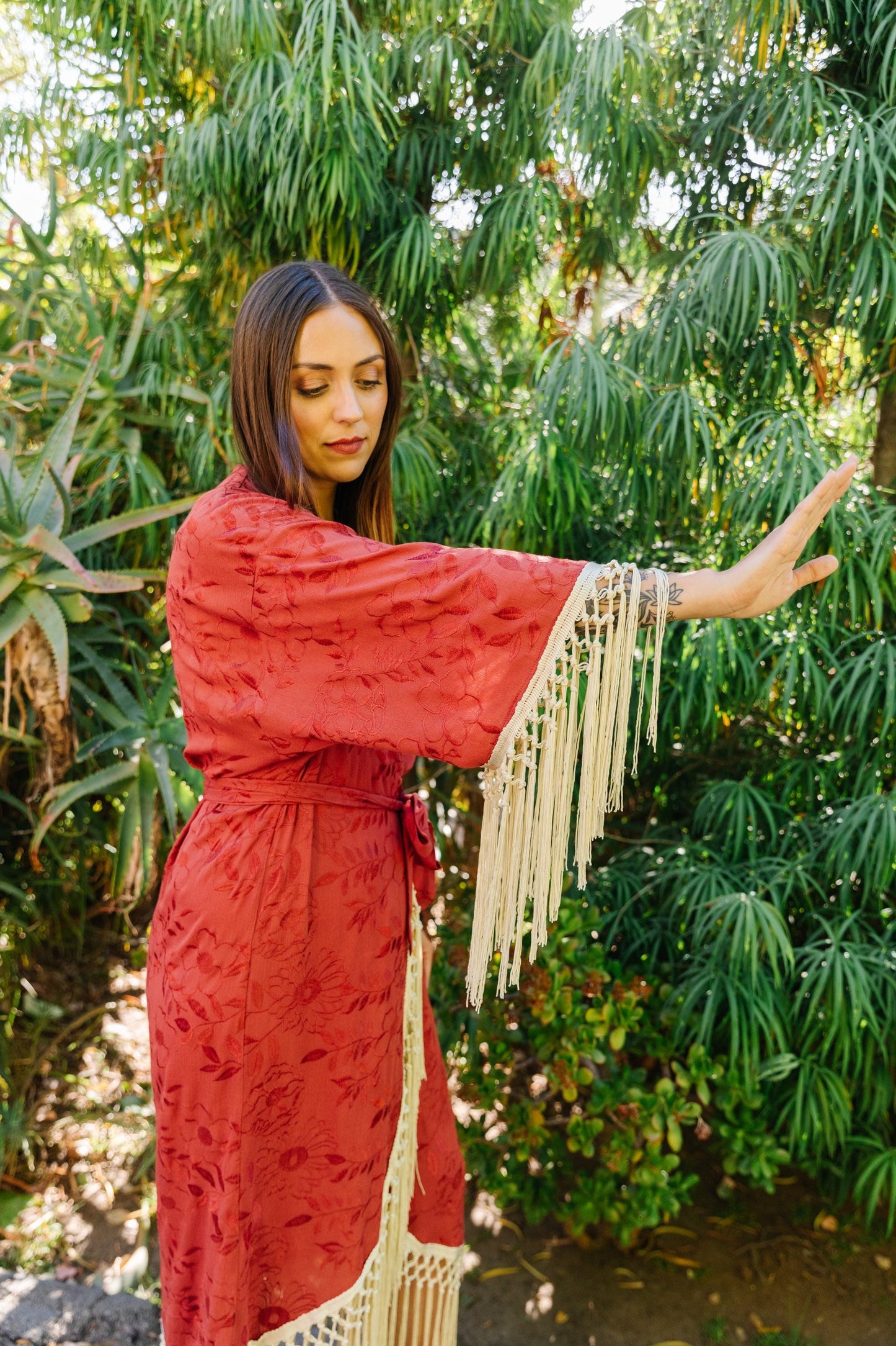Vintage Red: One Size : LAST ROBE