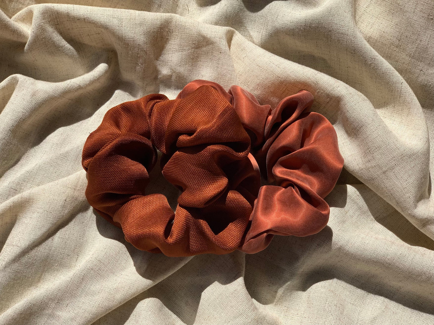 Oak Leaf Scrunchie