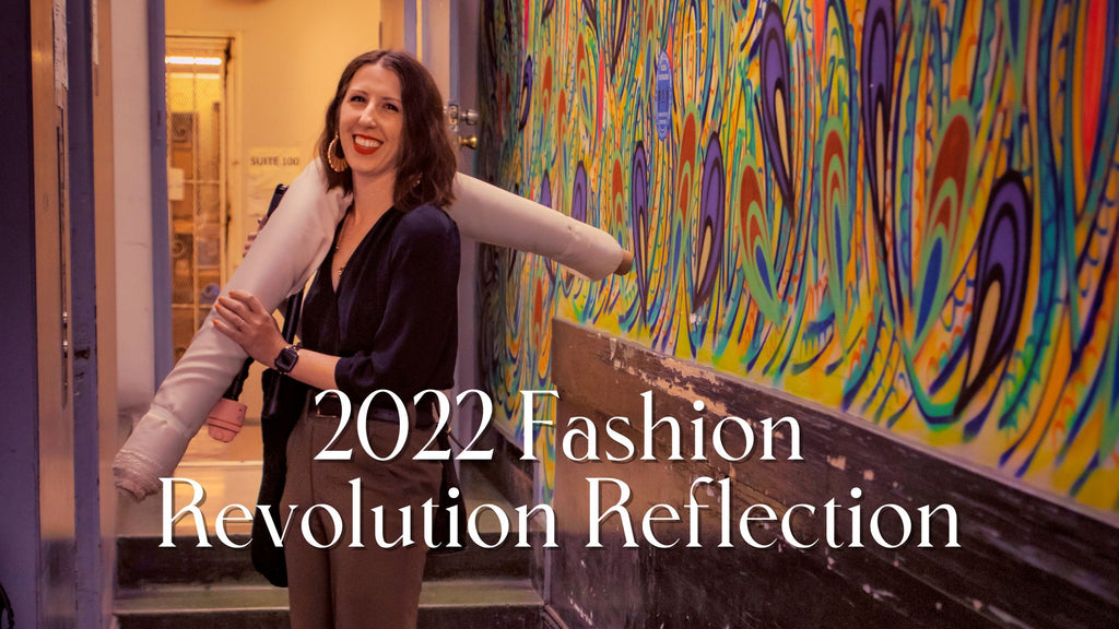 Follow Sarah as She Reflects on Her Journey of Sustainability in the Fashion Space