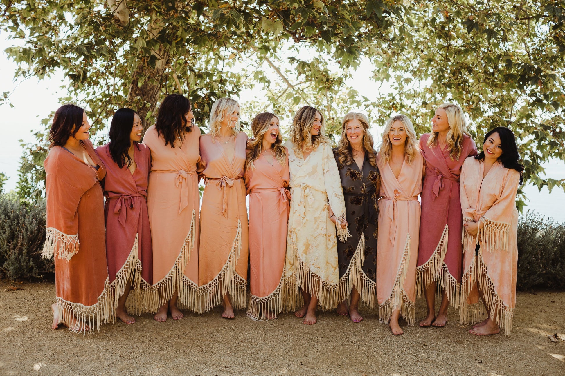 bridal party dressing robes 14 Best Bridesmaid Robes and Alternatives Everyone Will Love Kennedy Blue