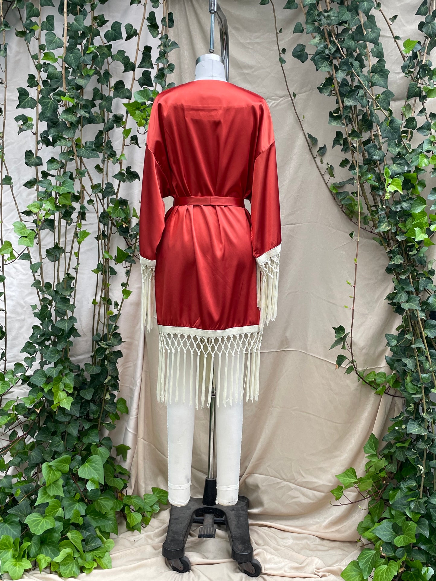 Autumn Satin Sheryle Robe One Size SAMPLE SALE