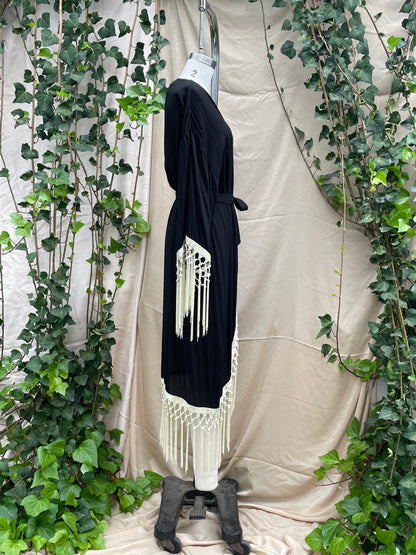'Viola Midnight' Black Robes