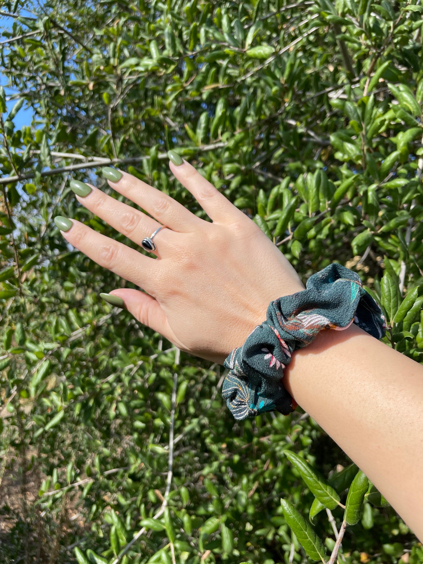 Mystery Print Scrunchie