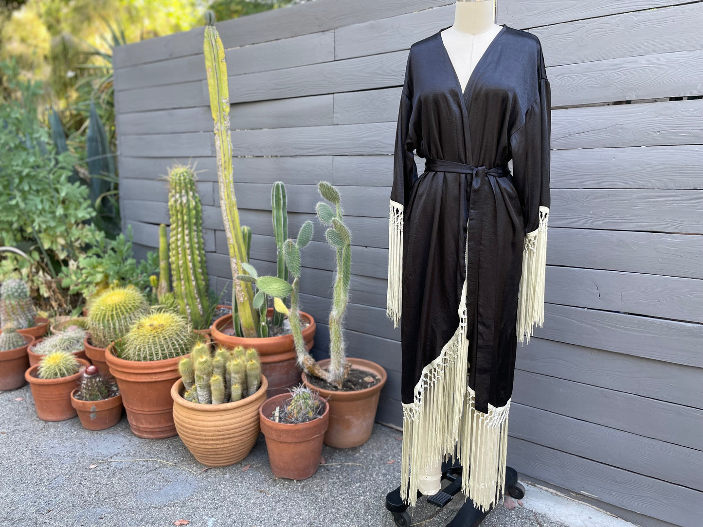 'Viola Midnight' Black Robes