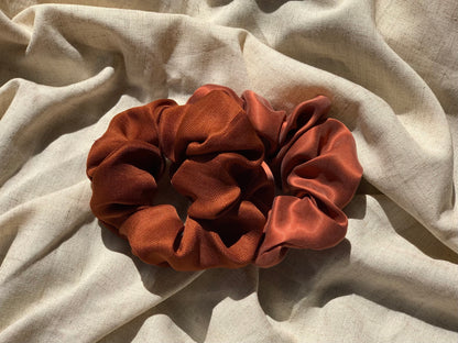 Oak Leaf Scrunchie